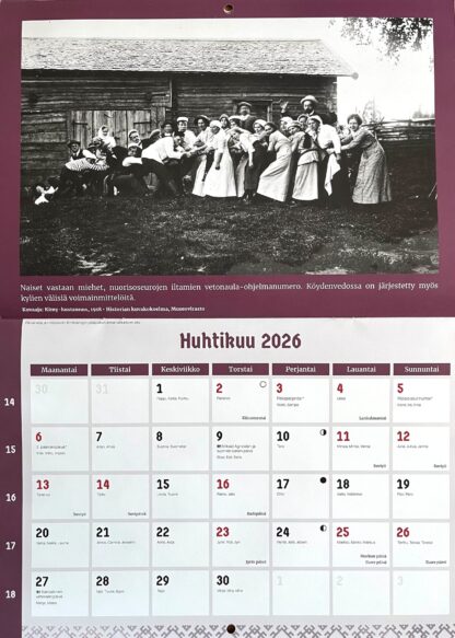 Taivaannaulan perinnekalenteri 2026 - Huvitukset - Image 2